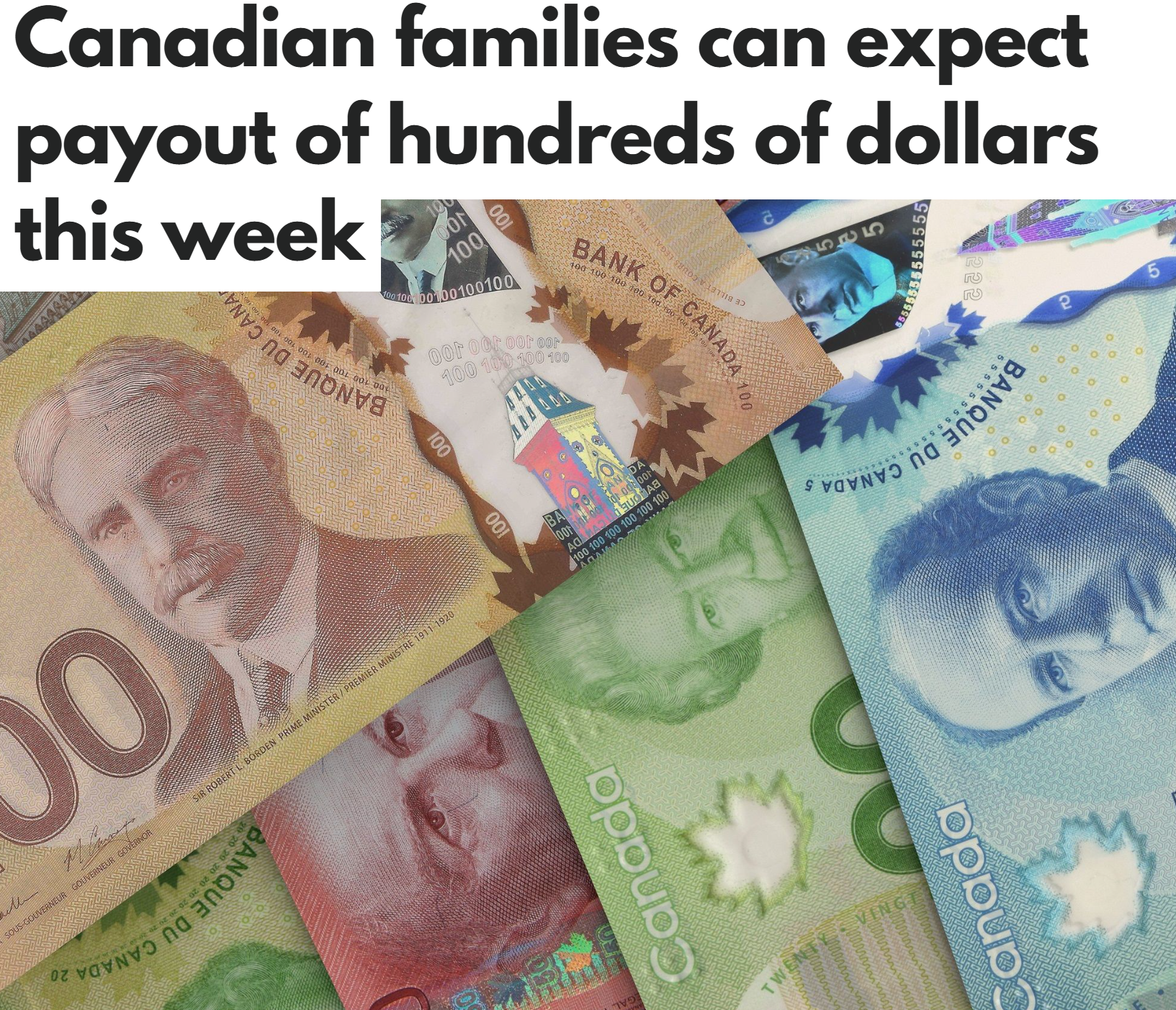 每个家庭数百加币！加拿大儿童福利金将于本周发放- 本地新闻- 加拿大新闻- 约克论坛